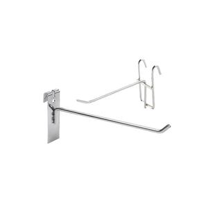 网片电镀网钩货架挂钩网格片网板架挂钩饰品配件收纳摆放浸塑网钩