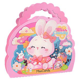MissCandy儿童指甲油礼盒免烤可剥可撕拉健康甲油女孩DIY手工礼物