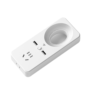 声控小夜灯智能语音控制LED灯带插位USB充电口插座转换器宿舍学生