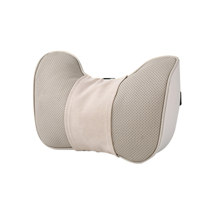 汽车真皮头枕护颈枕特斯拉头枕U型枕座椅车内靠枕车用yu7驾驶头枕