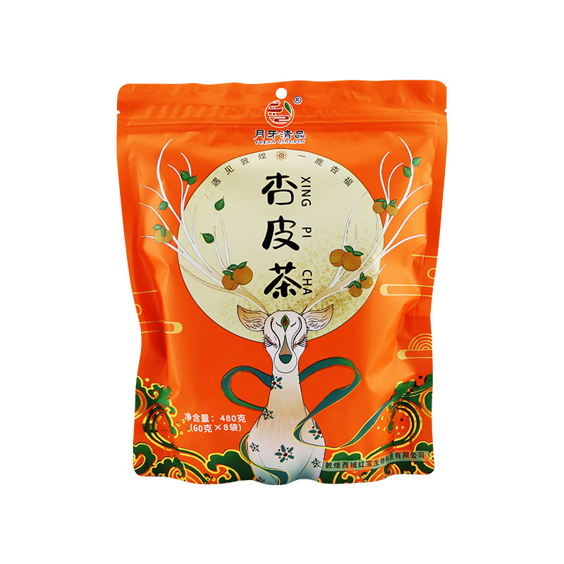 敦煌杏皮茶480g原料包杏皮水原料自熬无添加甘肃月牙清品花茶水果
