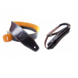 soldier吉他背带电吉他民谣木吉他背带贝斯真皮加厚个性 slash款