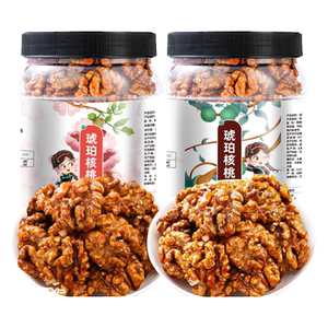 新货琥珀核桃仁多口味5斤