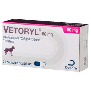 英国VETORYL犬狗库欣综合症脆皮症曲洛司坦/曲洛斯坦多饮多尿
