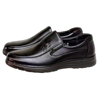 邦伦平底皮鞋商务休闲男鞋真牛皮