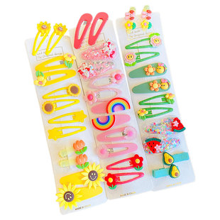 儿童发卡头饰小女孩侧边夹可爱宝宝不伤发卡通bb夹女童刘海夹发饰