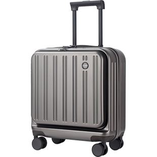 翻译官前置开口登机16寸行李箱女小型商务旅行20耐用轻便拉杆箱男