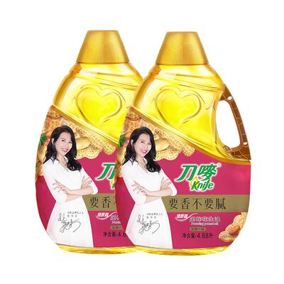 刀唛官方旗舰店花生油一级压榨