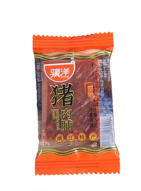 骥洋猪肉脯原味即食独立小包装