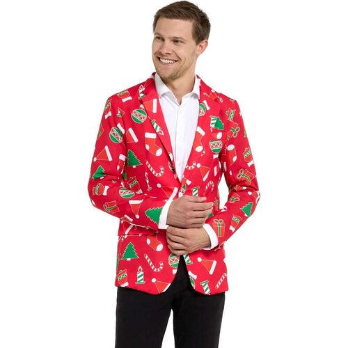 M 46972 Christmas Suit Jacket 圣诞老人西装外套 跨境欧美