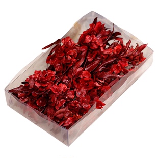 新娘红色花朵头饰中式森系古典旗袍敬酒发饰造型配饰复古高级大气