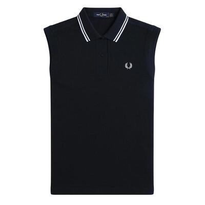 FREDPERRY无袖polo衫时尚气质