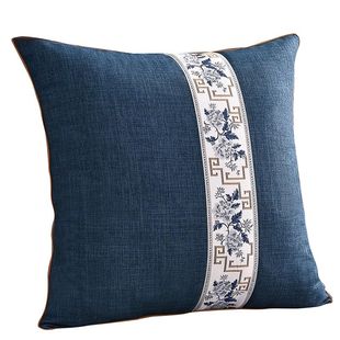 新中式抱枕靠垫中国风沙发抱枕客厅床头靠枕靠背含芯抱枕套可拆洗