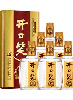 开口笑陈酿12浓香白酒500mL
