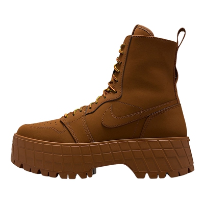 JORDAN耐克女鞋子冬新款马丁靴AJ1高帮厚底休闲运动靴IO8742-281