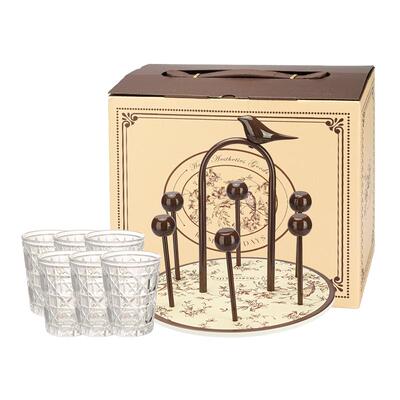 摩登主妇玻璃杯套装结婚新婚礼物