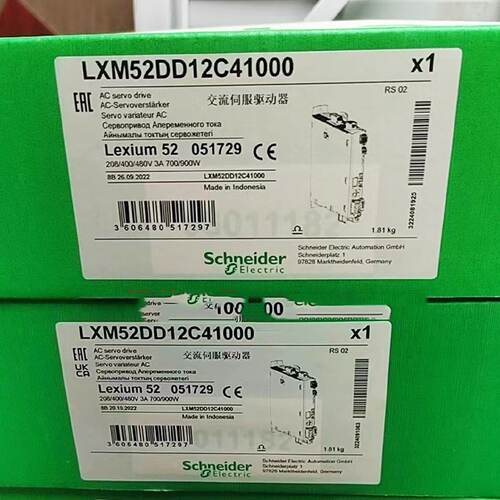 议价LXM52DD18C41000施耐德伺服驱动器三相480V全新原装正品现货