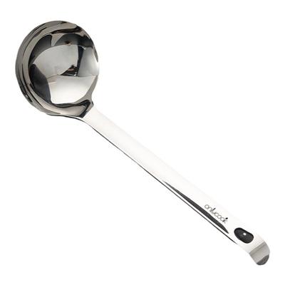 onlycook 316L不锈钢大号汤勺家用盛汤大勺日式拉面长柄喝汤勺子