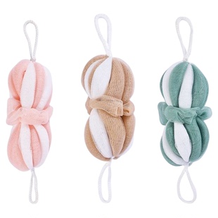 洁丽雅洗澡沐浴球2025新款成人搓澡巾可拉伸搓澡神器高档不散花