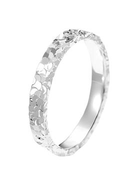 中国珠宝足银碎碎冰戒指