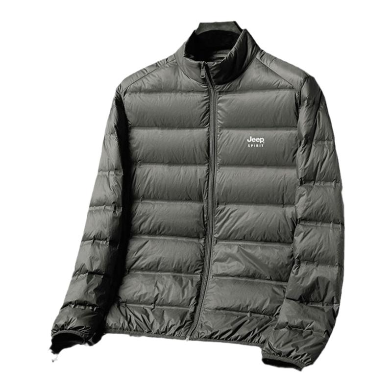 JEEPSPRIT轻薄春秋短款羽绒服男