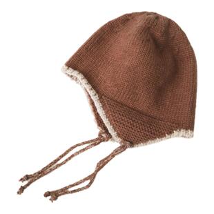 宝宝帽子秋冬季新生儿包头帽婴儿保暖套头帽男宝针织帽女宝护耳帽