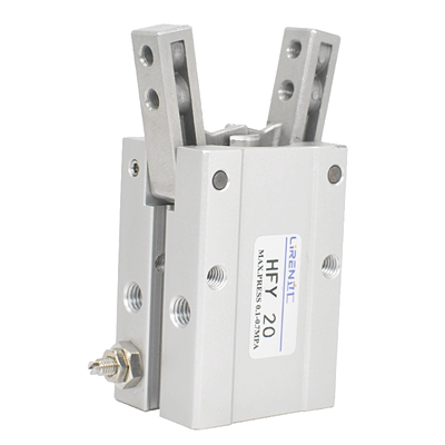 HFZ手指气缸hfz 6-10-16-20-25-32-40-N气动夹爪HFTZ常开HFZL加长