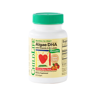 【香菇38女王节】童年时光Childlife婴幼儿藻油DHA3瓶