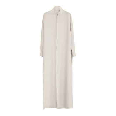 休闲新中式百搭宽松改良开叉旗袍