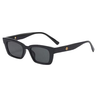 2022新款jennie同款G家墨镜女ins复古小脸款太阳镜潮抖音网红眼镜