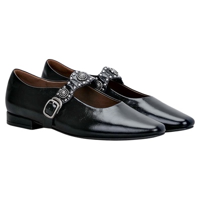 fed尖头玛丽珍鞋秋季新款女鞋低跟真皮鞋气质单鞋女S0820-DD0244