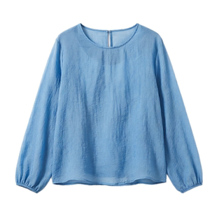2026新款灯笼袖宽松现代舞服中国舞古典舞蹈服练功服上衣女款罩衫