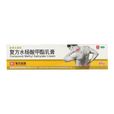 【联邦】复方水杨酸甲酯乳膏40g*1支/盒筋膜炎滑膜炎关节疼痛跌打损伤关节