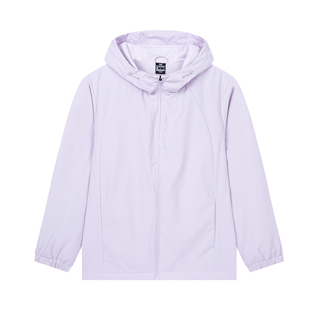 361度女式运动外套绒里加厚保暖连帽户外风衣冬季新品562542053A