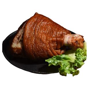 鲁大厨虎皮猪肘子五香酱卤咸味蹄膀开袋即食山东特色卤味熟食