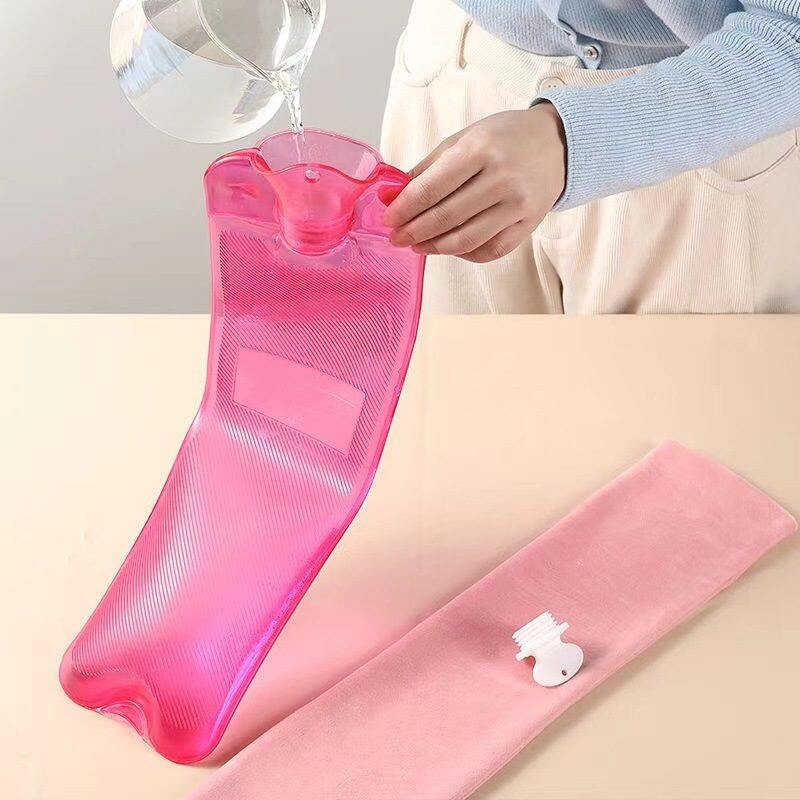 热水袋注水暖水袋颈椎热敷专用被窝灌水热敷理疗加厚长条大号枕头