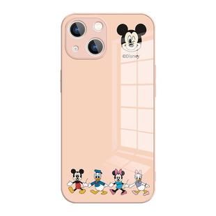 迪士尼适用苹果17手机壳16/15黄色iphone14promax维尼熊13mini米奇12por米妮11x情侣xs新款xs玻璃xr卡通8plus