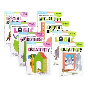 Kumon Thinking Skills Same and Different Logic Spatial Reasoning PreK-K公文式教育思维教辅幼儿园英文原版进口 儿童英语图书