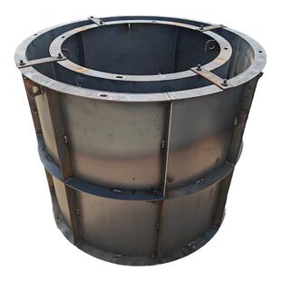 检查井模具雨水井圆柱定型钢模板方形污水井磨具混凝土水泥井模