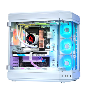 i5 14600kf/4070super/9700X主机华硕海景房整机 diy主机组装电脑