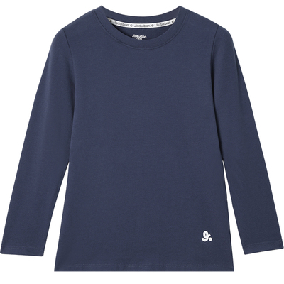 久岁伴男童秋冬纯棉简约长袖衫