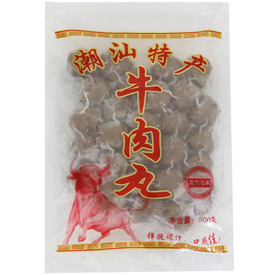 潮汕特产牛肉丸牛筋丸