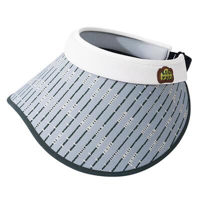 亲子曲线大帽檐原纱空顶防晒帽