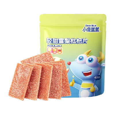 小鹿蓝蓝轻甜鸡内金山楂片