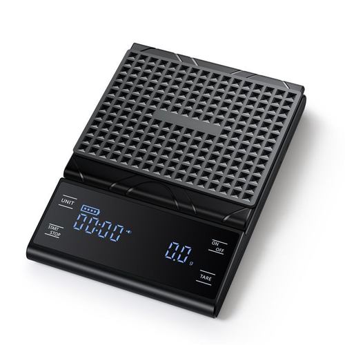 带计时咖啡秤电子秤家用秤多功能秤小批发亚马逊天平厨房食物克重