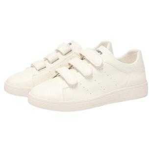 MILLIE'S/妙丽厚底增高休闲鞋女款2026新款春季百搭魔术贴小白鞋