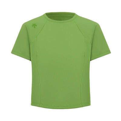 DESCENTE迪桑特WOMEN’S TRAINING系列接触凉感女士短袖针织衫