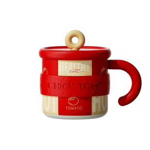 陶瓷保温杯女生高颜值马克杯带盖吨吨杯子办公室咖啡杯不锈钢水杯