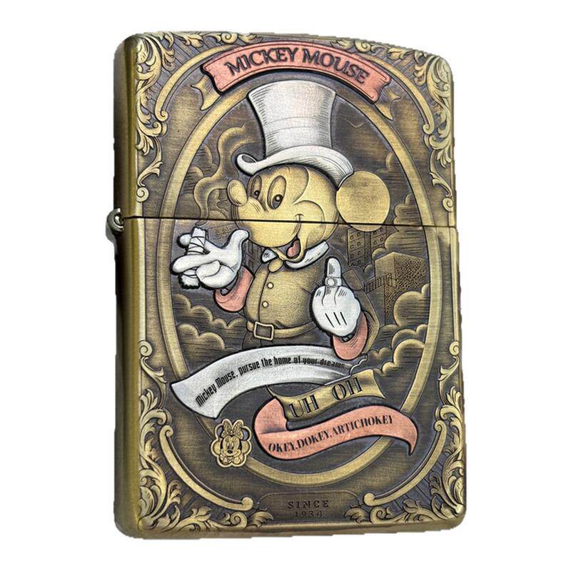 zippo打火机暴富鼠米老鼠
