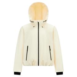 森马三防防风花苞轻薄羽绒服女